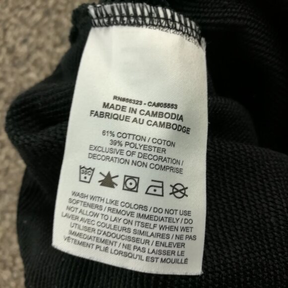 2024 Nike Fleece Pants Taper Energy Sweatpants Joggers Black Mens Small FB8577 - Picture 4 of 9